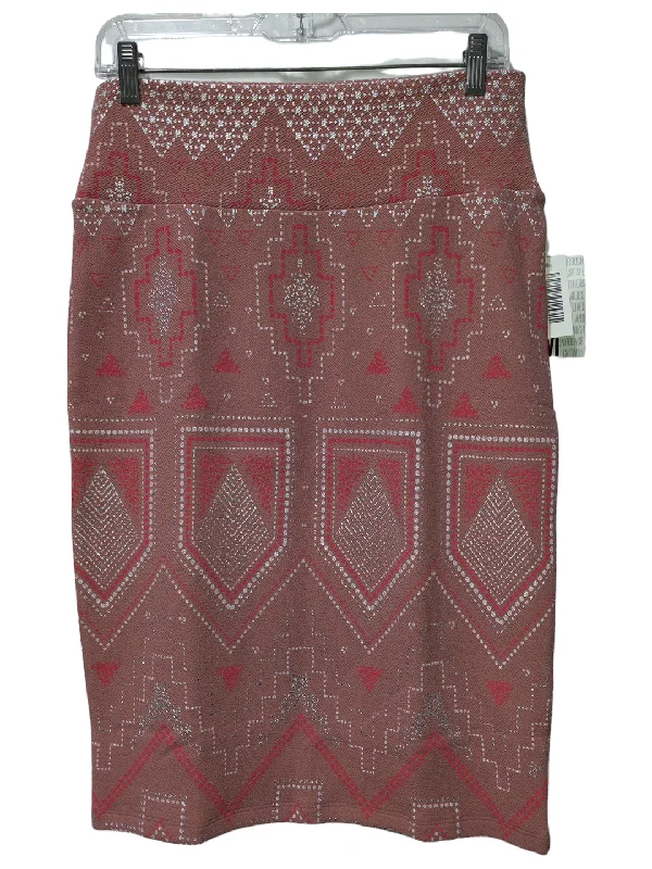 Multi-colored Skirt Midi Lularoe, Size M