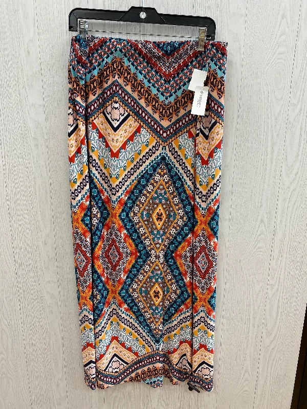 Multi-colored Skirt Maxi Westport, Size 1x