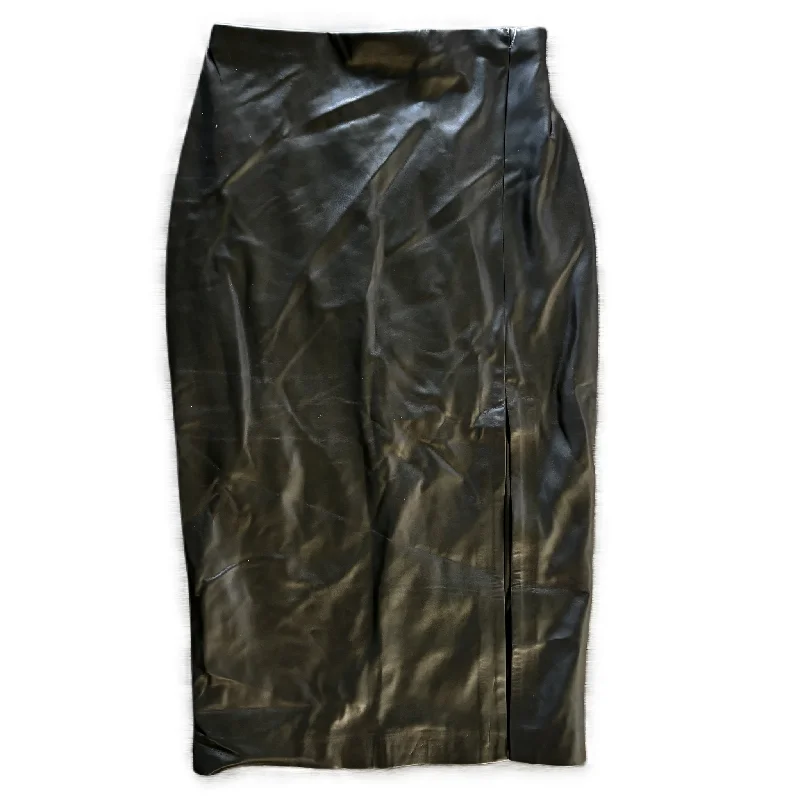 Skirt Midi By Express In Green, Size: S