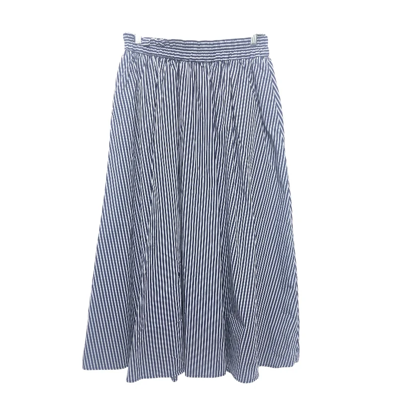 Skirt Midi By A New Day In Blue & Grey, Size:S