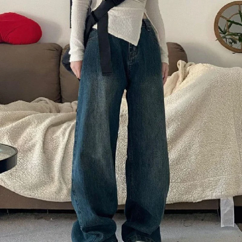 Straight Slimming And Wide Leg Jeans