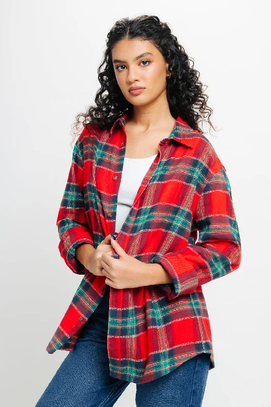 Red Checkered Shirt