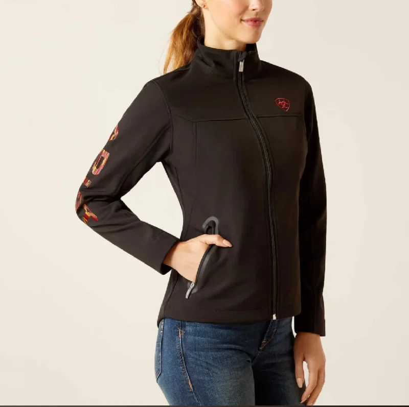 Ariat Women’s New Team Softshell Jacket Black Mirage