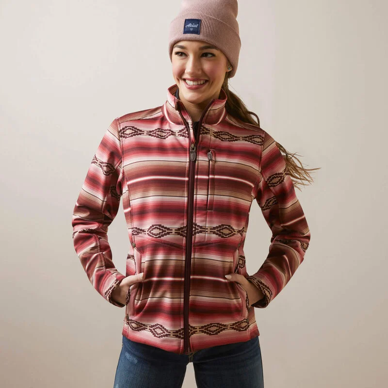 Softshell Jacket-BLUSHING SERAPE