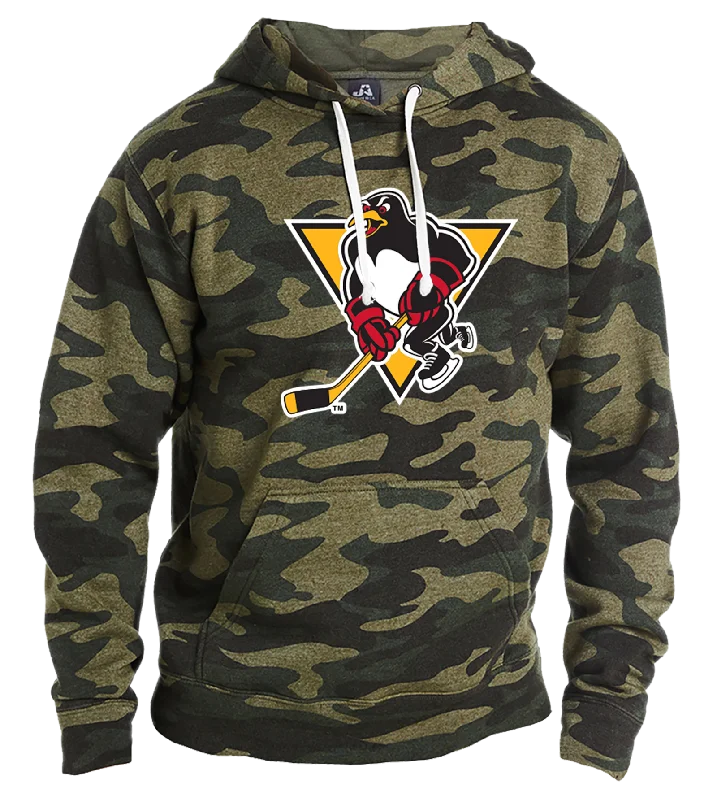 WBS Penguins Primary Tri-Blend Hoodie