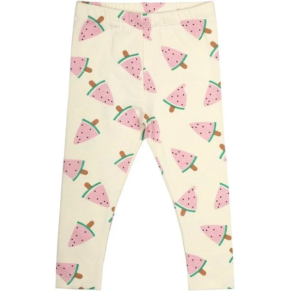 THE NEW Siblings White Swan Watermelon AOP Kaya Leggings