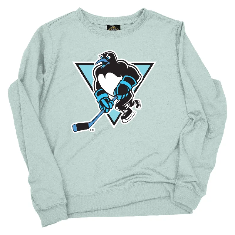 WBS Penguins Women's Recycled French Terry Crew