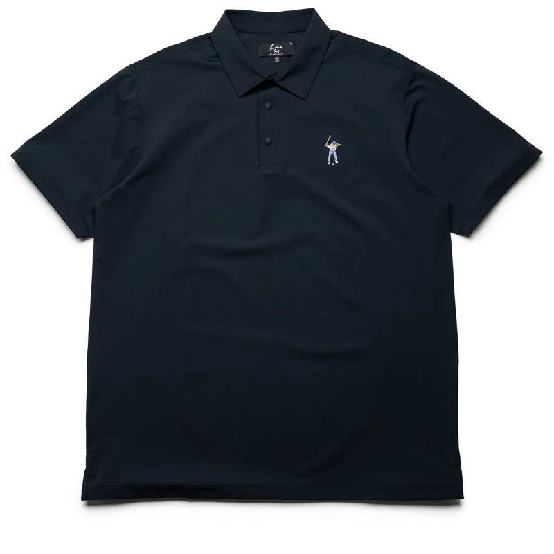 Eastside Golf Snap Placket Polo - Black