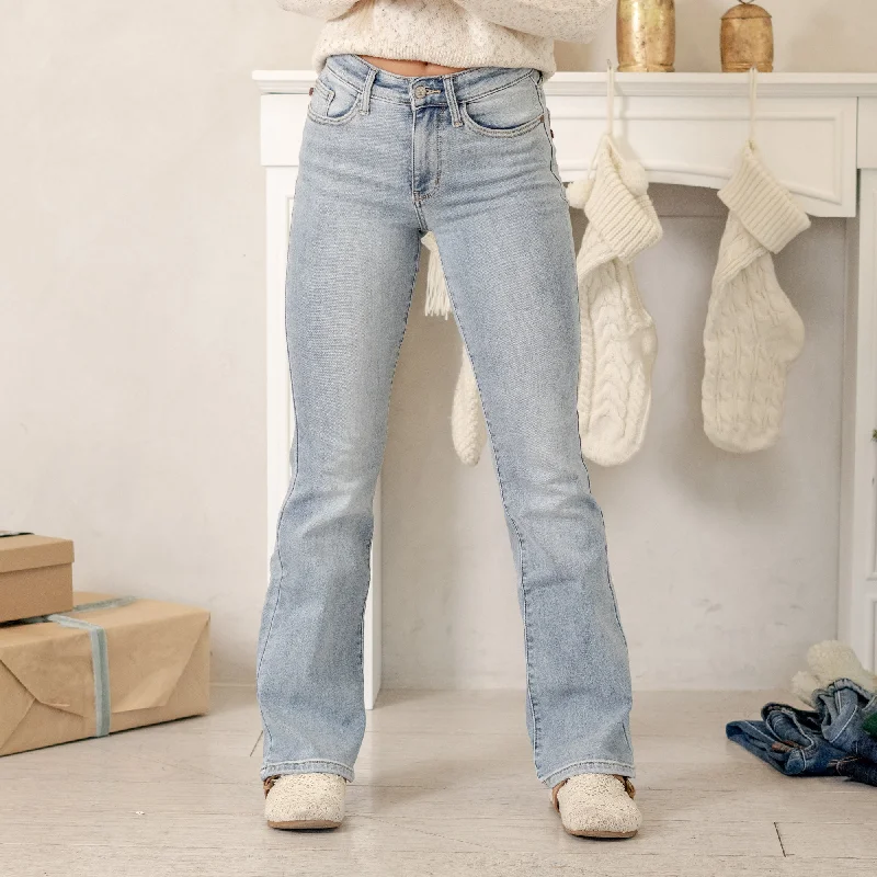 Thermadenim Mid Rise Boot Cut Regular & Plus Sizes