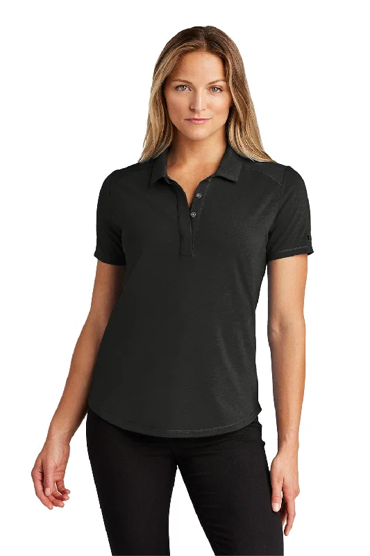 Ogio Womens Motion Moisture Wicking Short Sleeve Polo Shirt - Blacktop - New