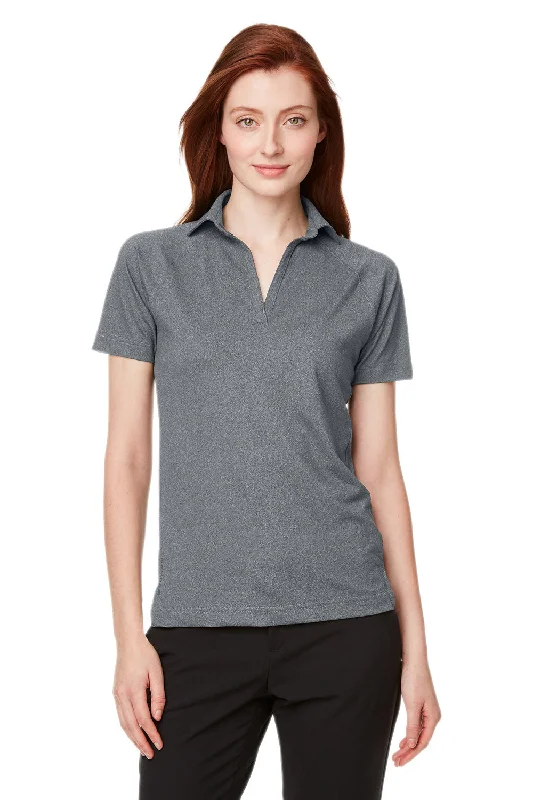 Spyder Womens Spyre UPF 40+ Short Sleeve Polo Shirt - Polar Grey Frost