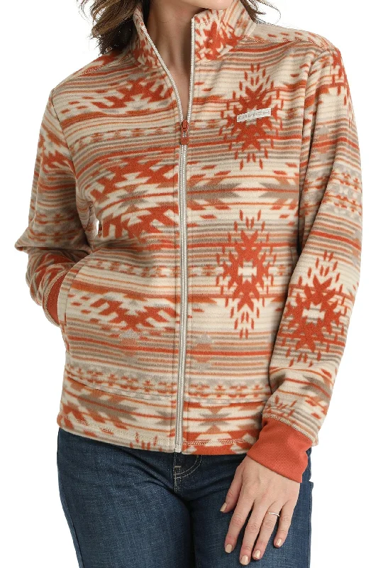 Cinch Women’s Southwestern Print Fleece Jacket