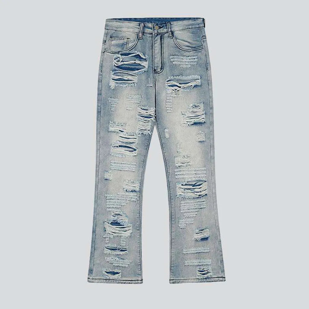 Street distressed jeans
 for women