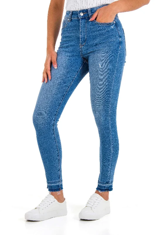 Nala Curvy Hi Rise Skinny Crop Jean