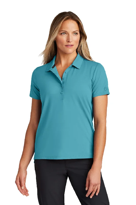 Ogio Womens Regain Moisture Wicking Short Sleeve Polo Shirt - Fusion Blue - New