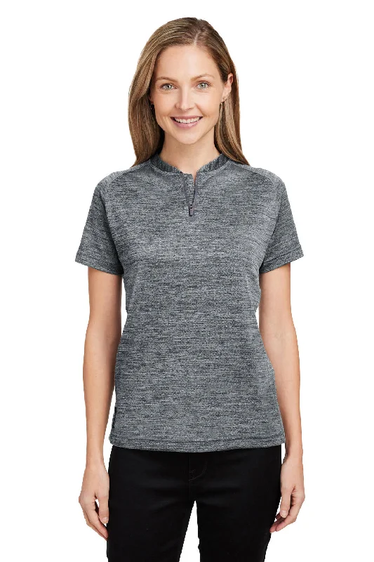 Spyder Womens Mission Blade Short Sleeve Polo Shirt - Polar Grey