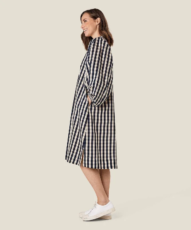 Black Gingham Print