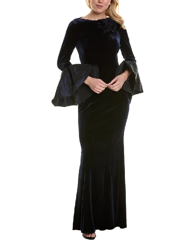 Teri Jon by Rickie Freeman Velvet Gown