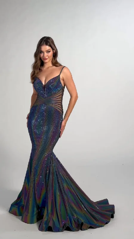 Ellie Wilde Supernova Fitted Prom Dress EW35704